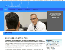 Tablet Screenshot of clinicareto.com